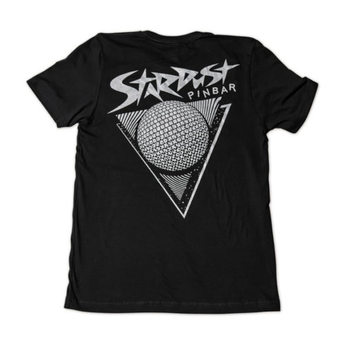 Stardust Silver Shirt - Black - Back